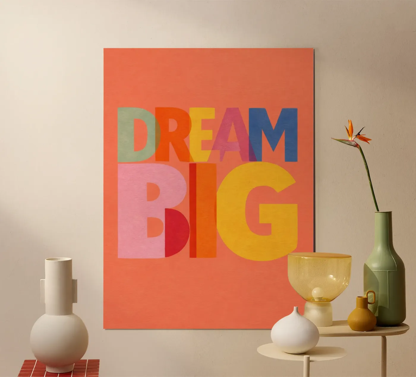 Dream Big poster by Gaite