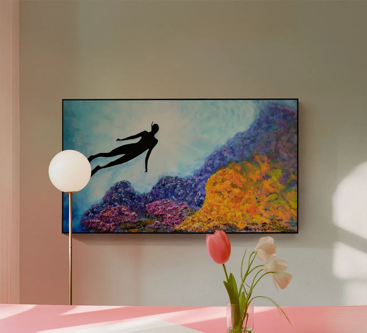 SNORKELING. plexiglass da Little treasures for your home