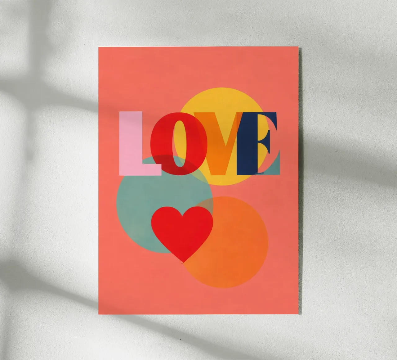 LOVE Acryl-Glas von Gaite