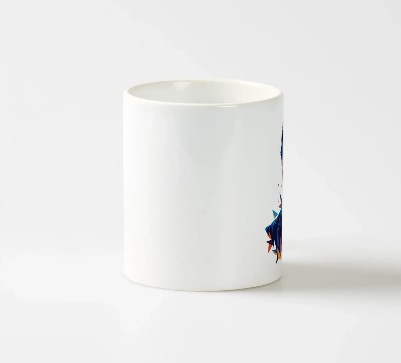 Abraham Lincoln in WPAP Pop Art taza de cerámica de vectorartnesia