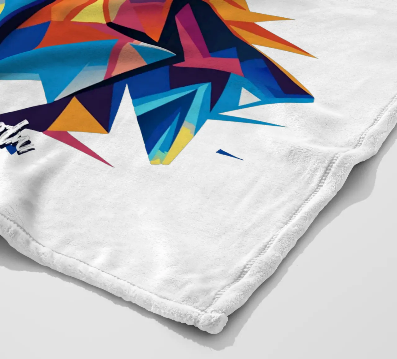 Abraham Lincoln in WPAP Pop Art coperta in pile da vectorartnesia