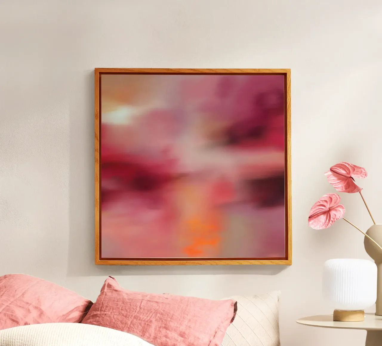 When Evening Softly Glows acrylic glass by Petra Lang