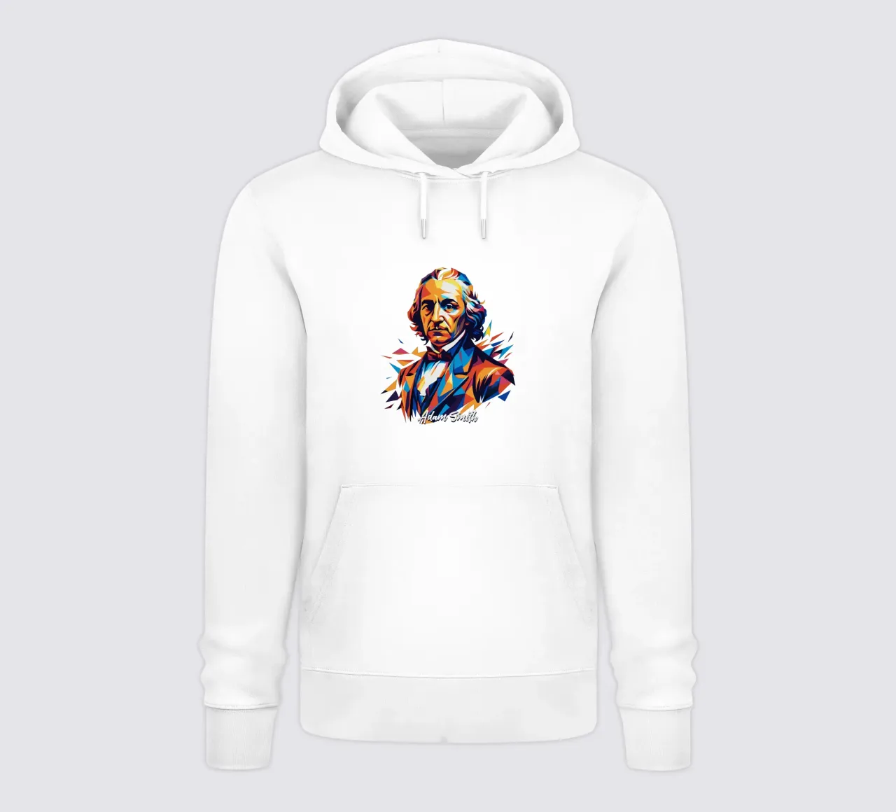 Adam Smith In WPAP Pop Art sweat à capuche de vectorartnesia