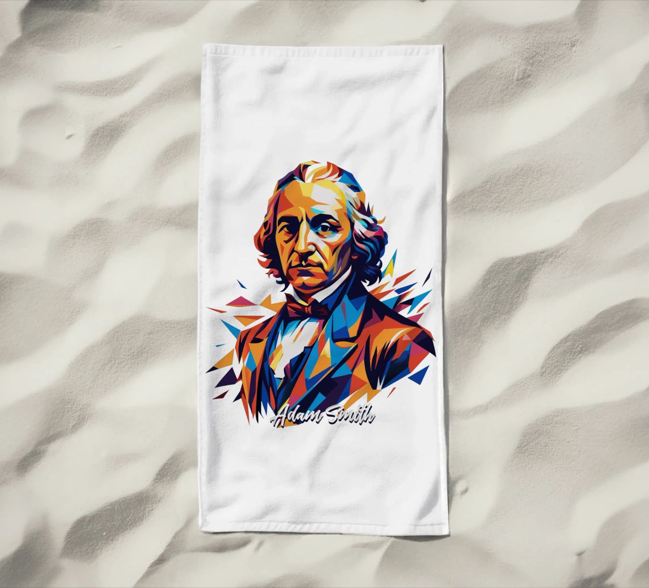 Adam Smith In WPAP Pop Art telo mare da vectorartnesia