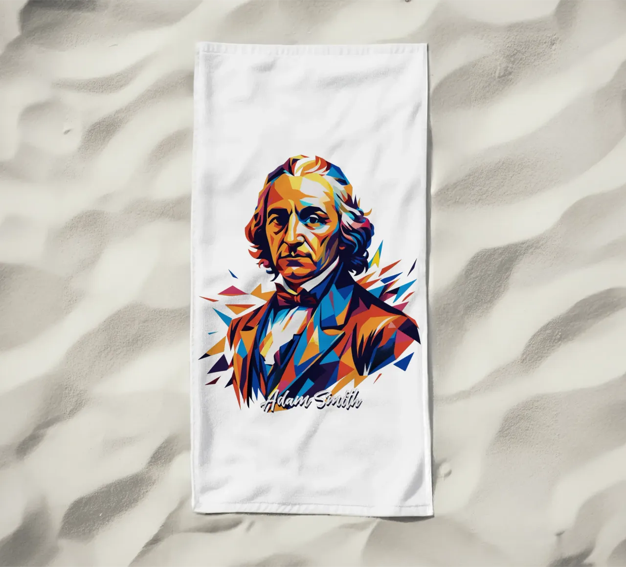 Adam Smith In WPAP Pop Art telo mare da vectorartnesia