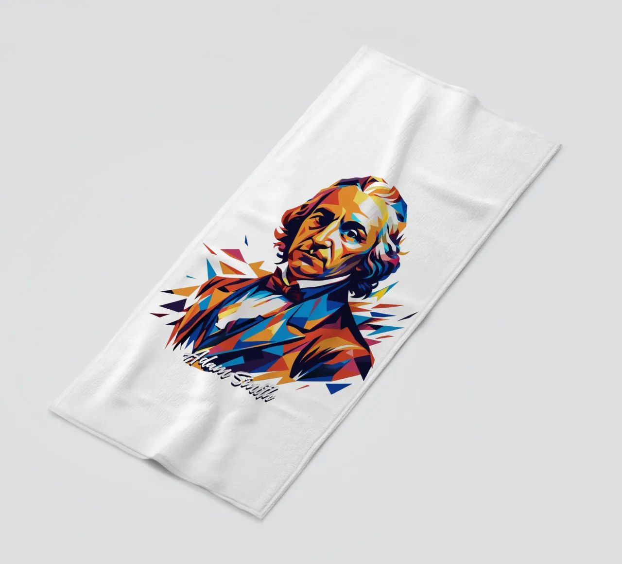 Adam Smith In WPAP Pop Art telo mare da vectorartnesia