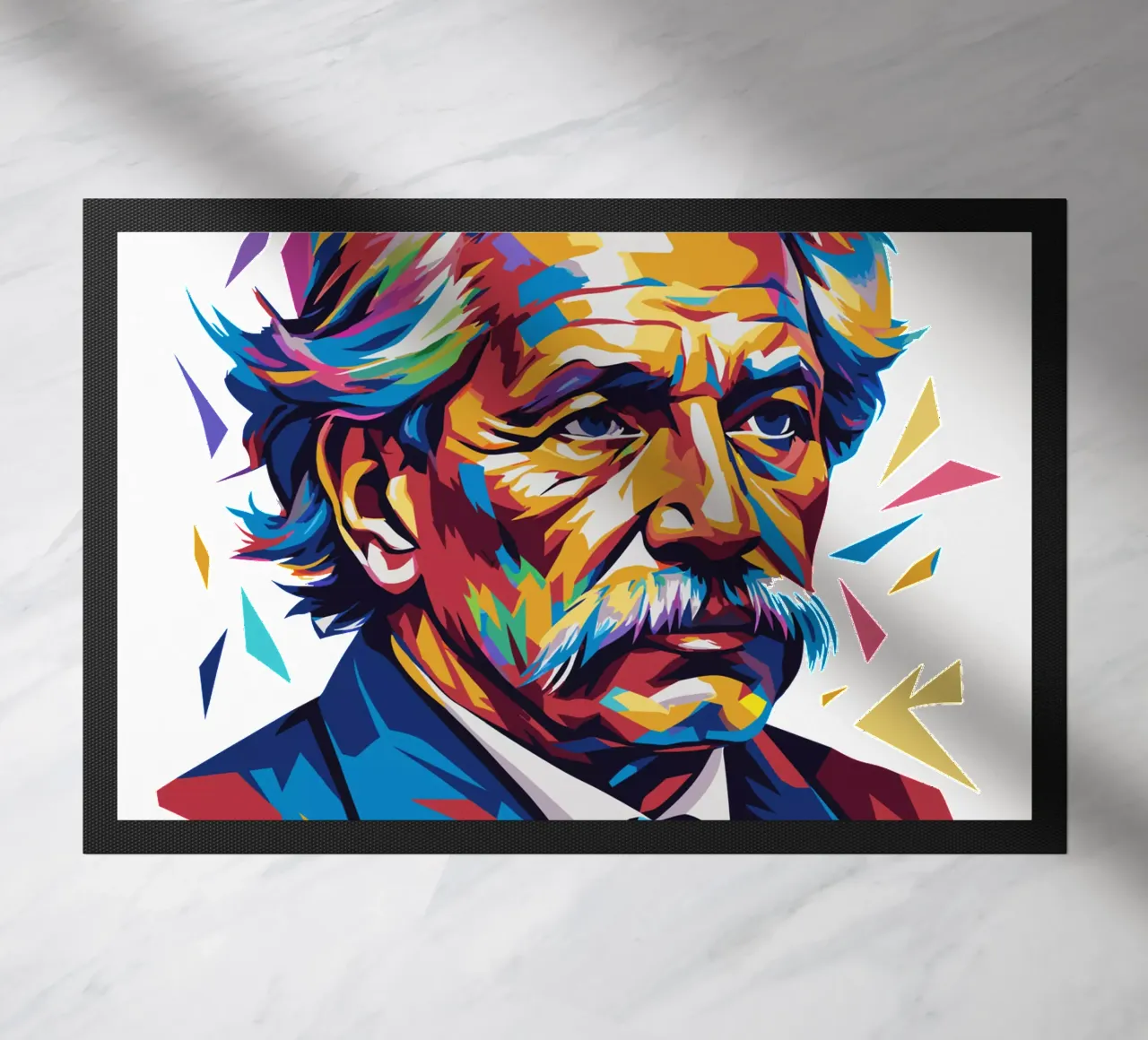 Albert Schweitzer WPAP Pop Art zerbino da vectorartnesia