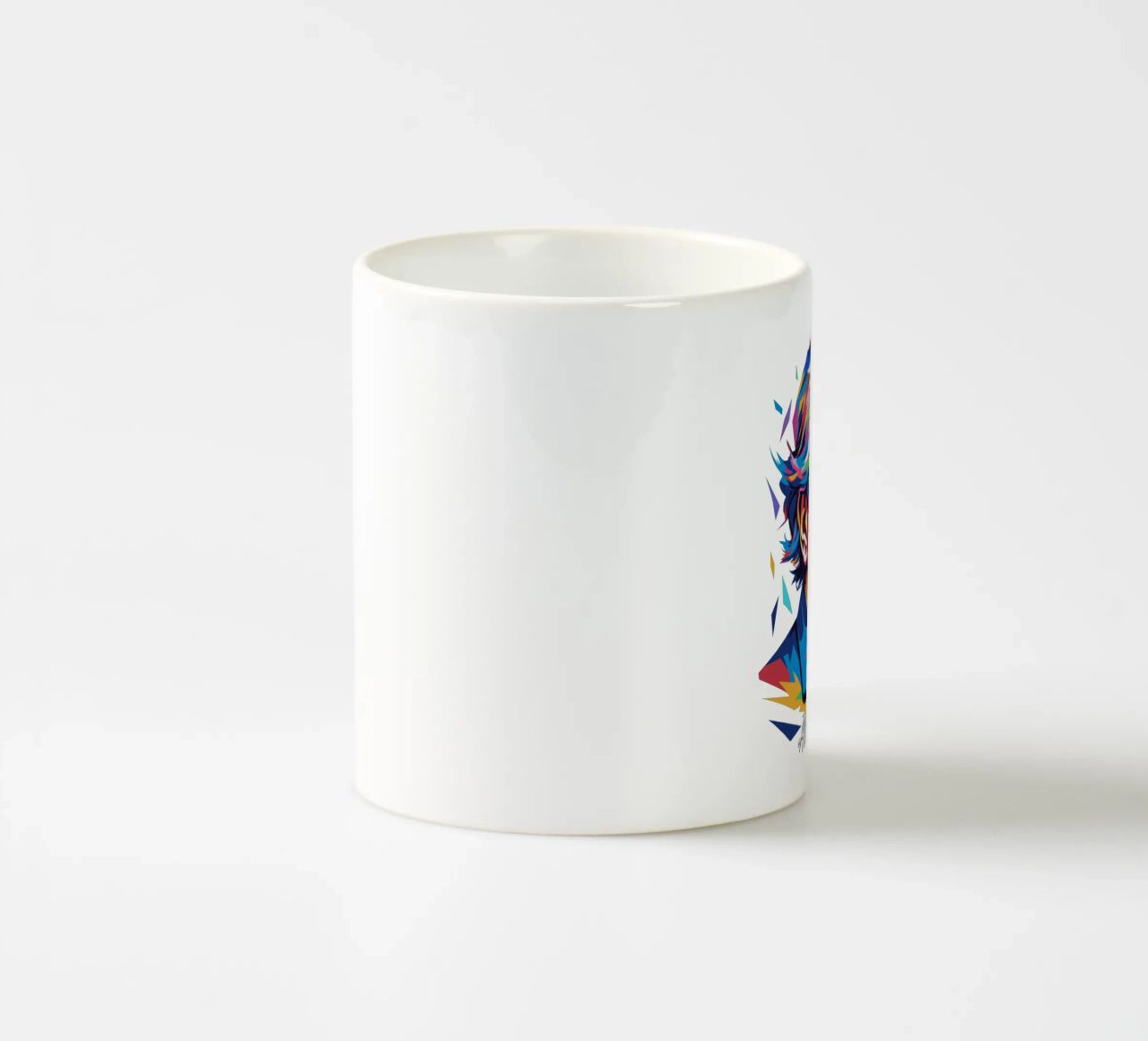 Albert Schweitzer WPAP Pop Art tazza in ceramica da vectorartnesia