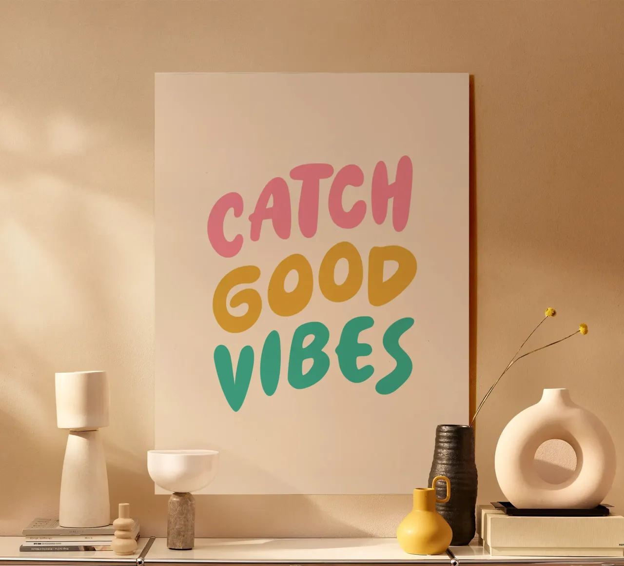 Catch Good Vibes plexiglass da Blisstype