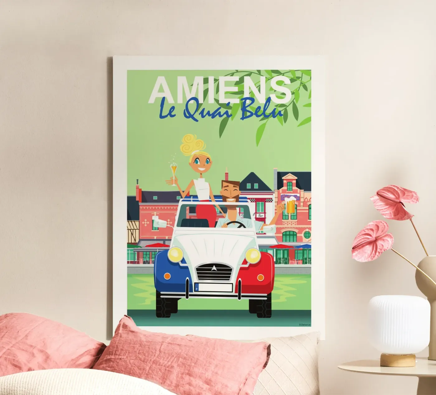 Amiens tela da Raphaël Delerue