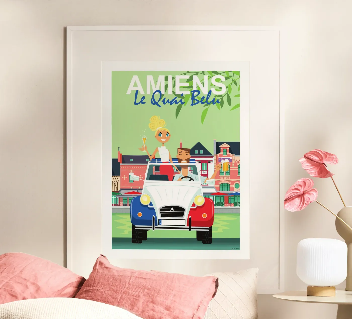 Amiens poster van Raphaël Delerue