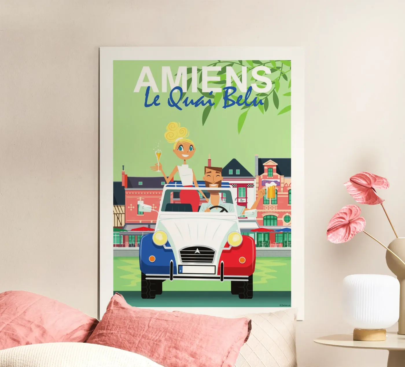 Amiens poster van Raphaël Delerue