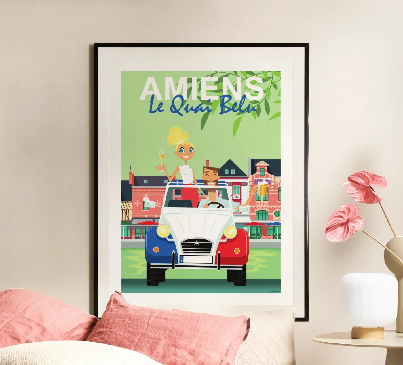 Amiens poster van Raphaël Delerue