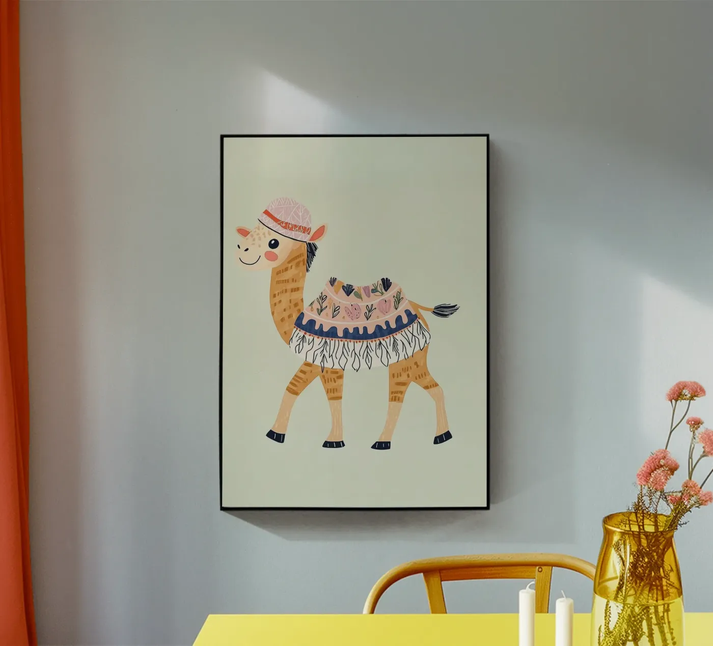 Elegante cammello plexiglass da Little Art Lab
