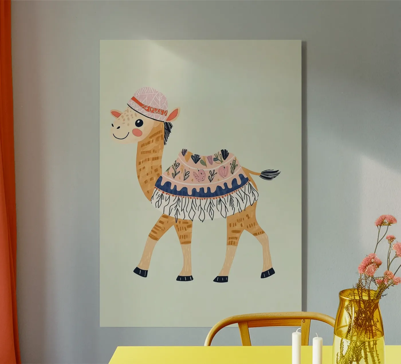 Elegante cammello plexiglass da Little Art Lab