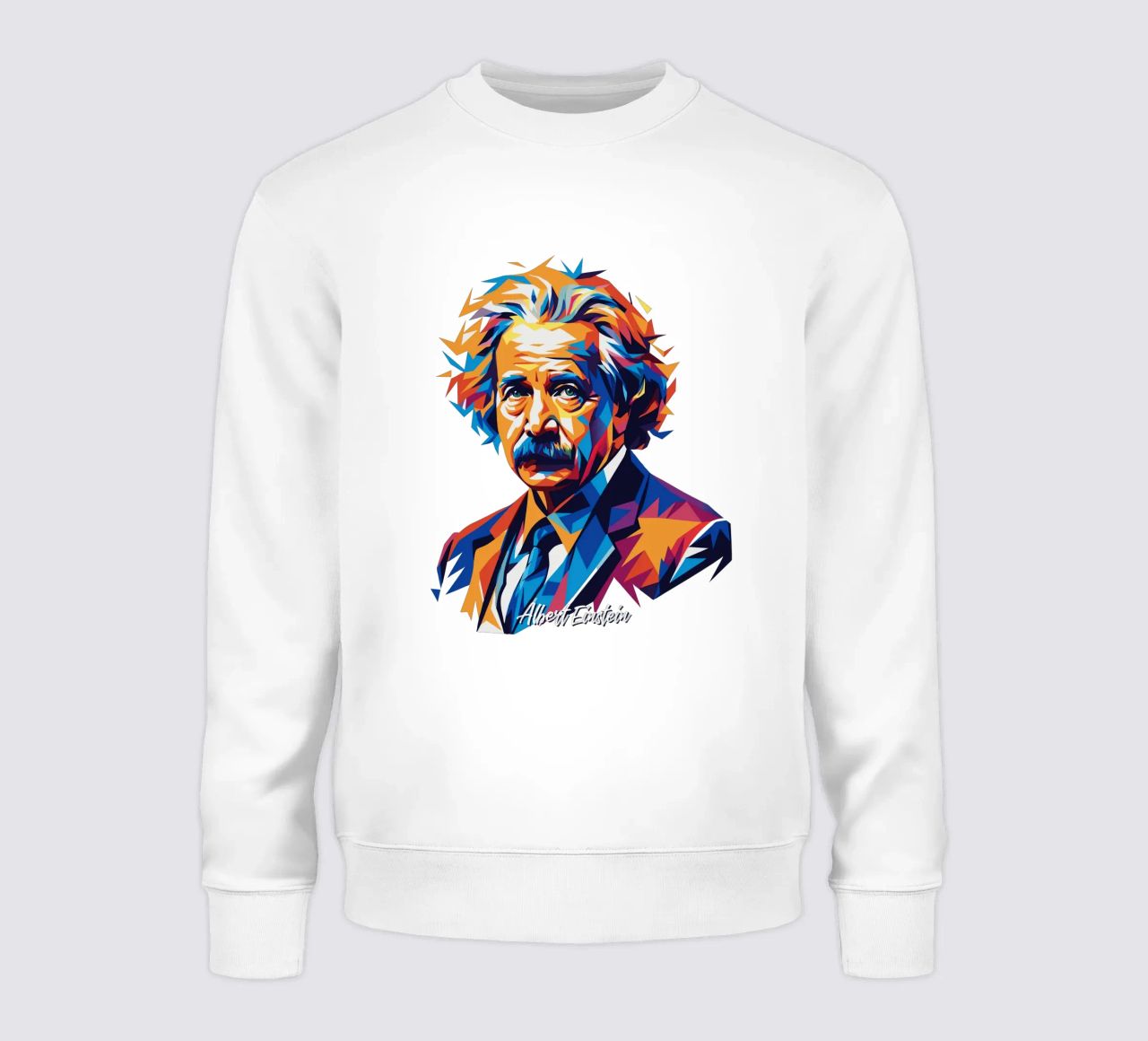 Albert Einstein in WPAP Pop Art felpa da vectorartnesia