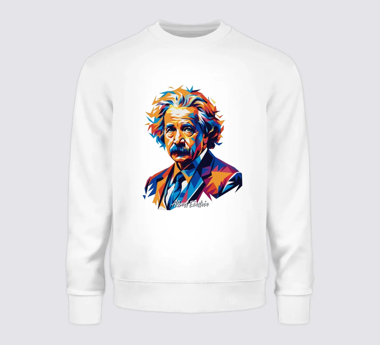 Albert Einstein in WPAP Pop Art felpa da vectorartnesia
