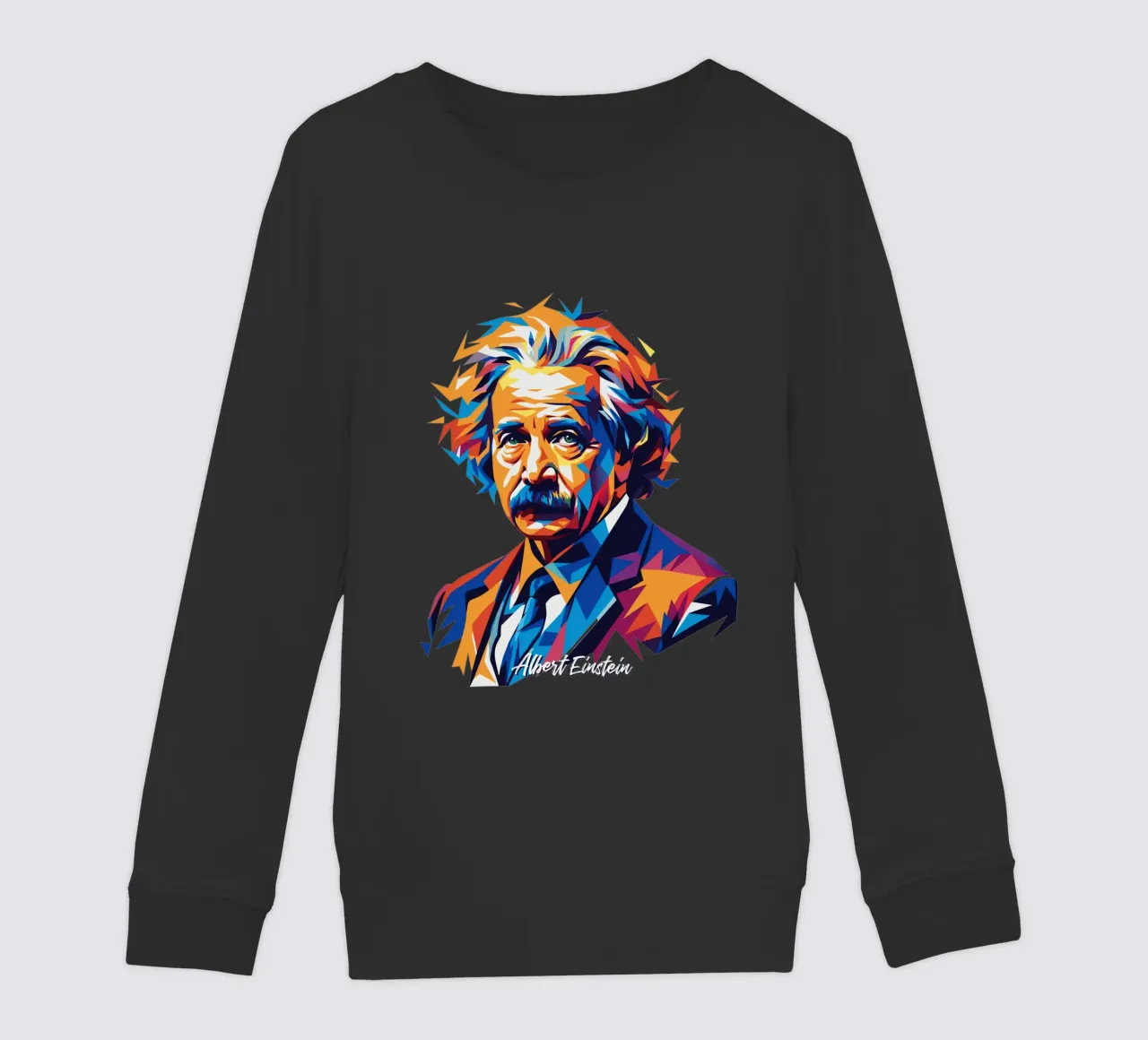 Albert Einstein in WPAP Pop Art felpa bambino da vectorartnesia