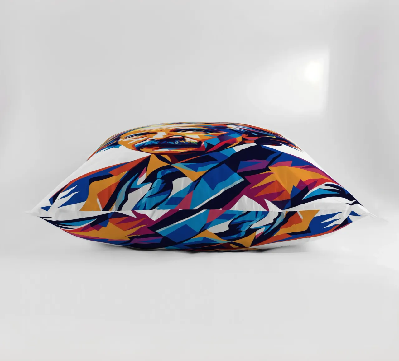 Albert Einstein in WPAP Pop Art cuscino da vectorartnesia