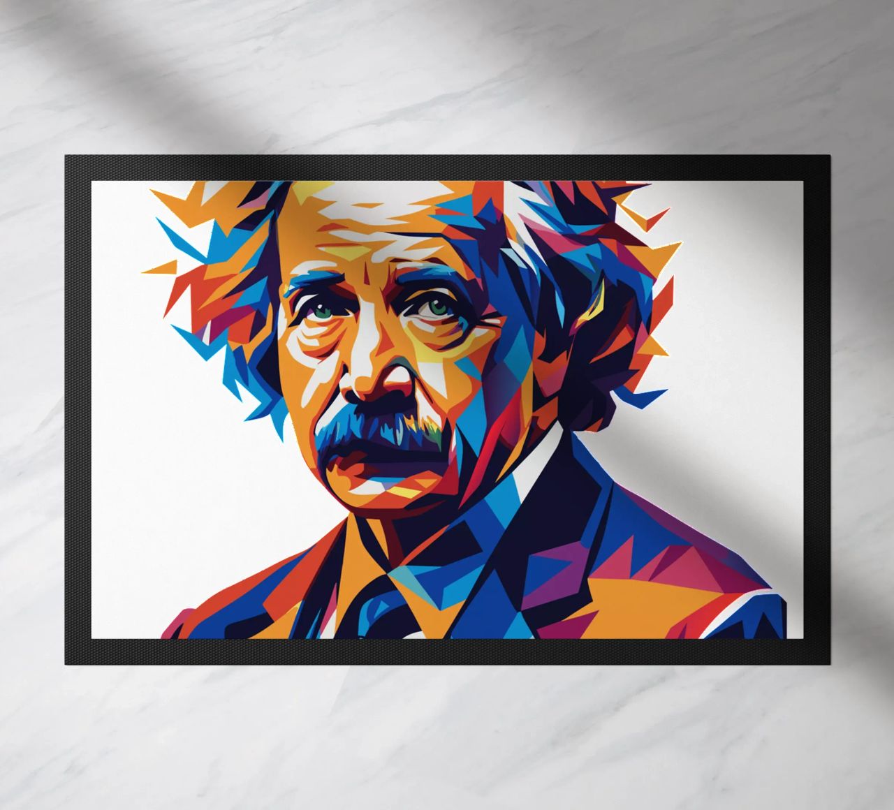 Albert Einstein in WPAP Pop Art zerbino da vectorartnesia