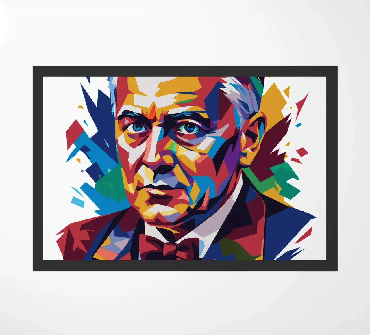 Alexander Fleming WPAP Pop Art zerbino da vectorartnesia