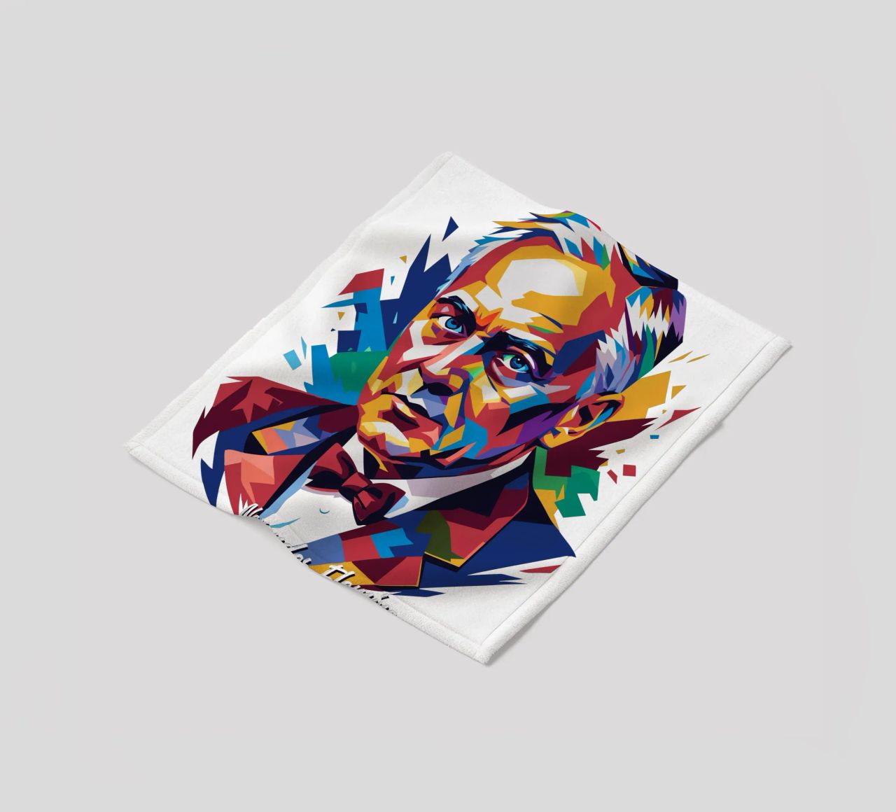 Alexander Fleming WPAP Pop Art coperta in pile da vectorartnesia