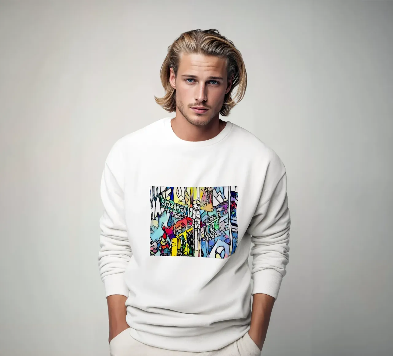 Big Apple, motif 11 sweat de ZAMART - PopArt