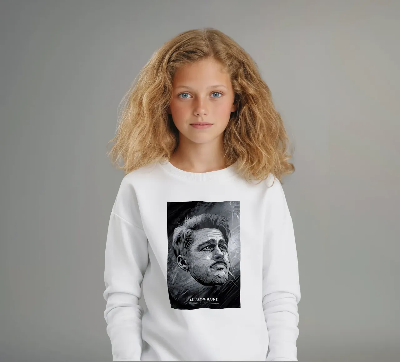 Aldo Raine felpa bambino da Tomasz Zawistowski