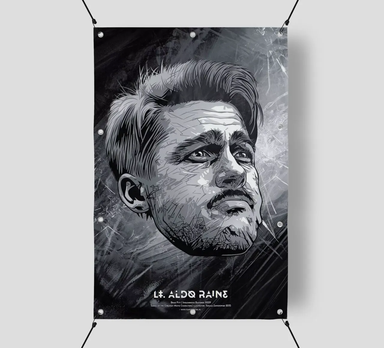 Aldo Raine telo in pvc da Tomasz Zawistowski