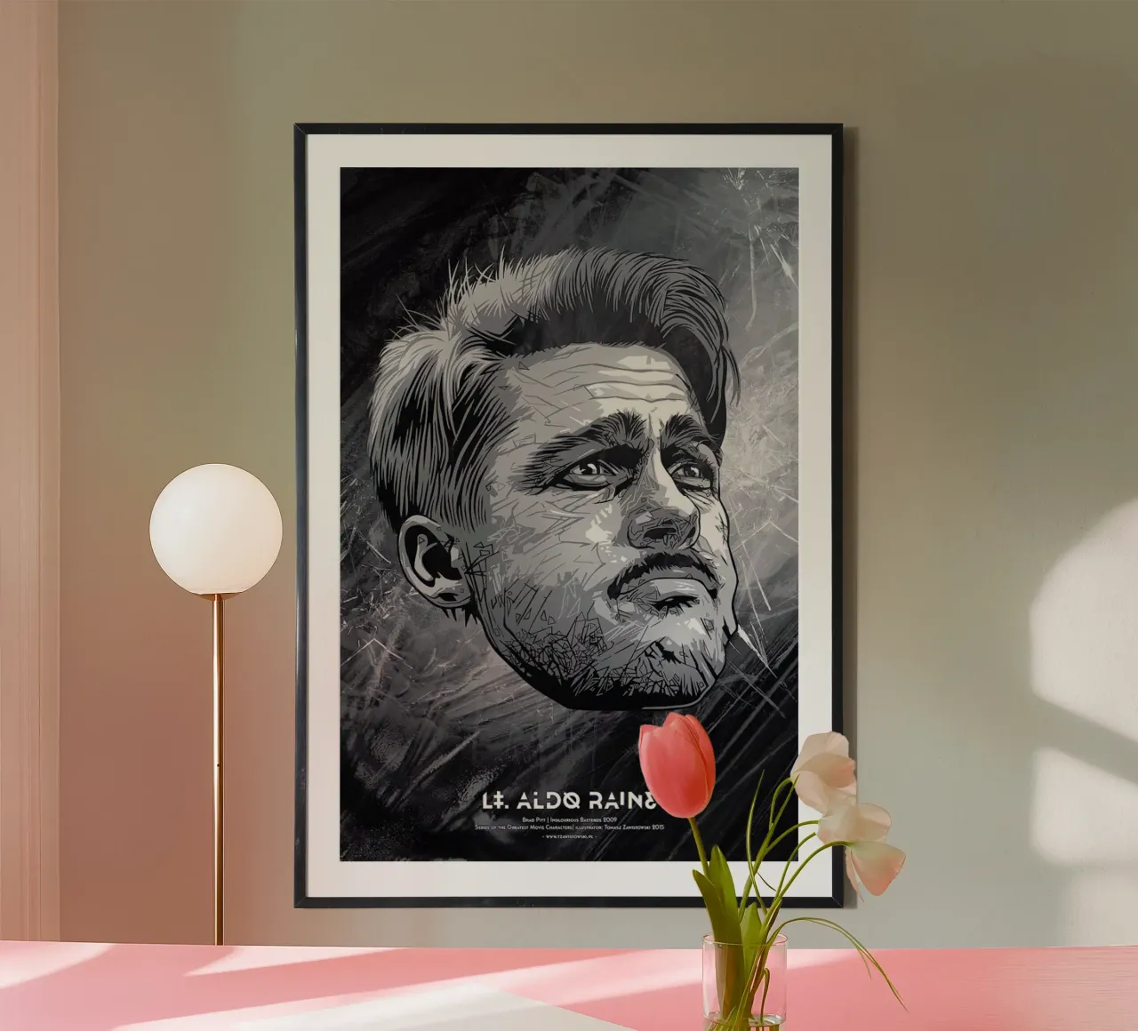Aldo Raine carta hahnemühle da Tomasz Zawistowski