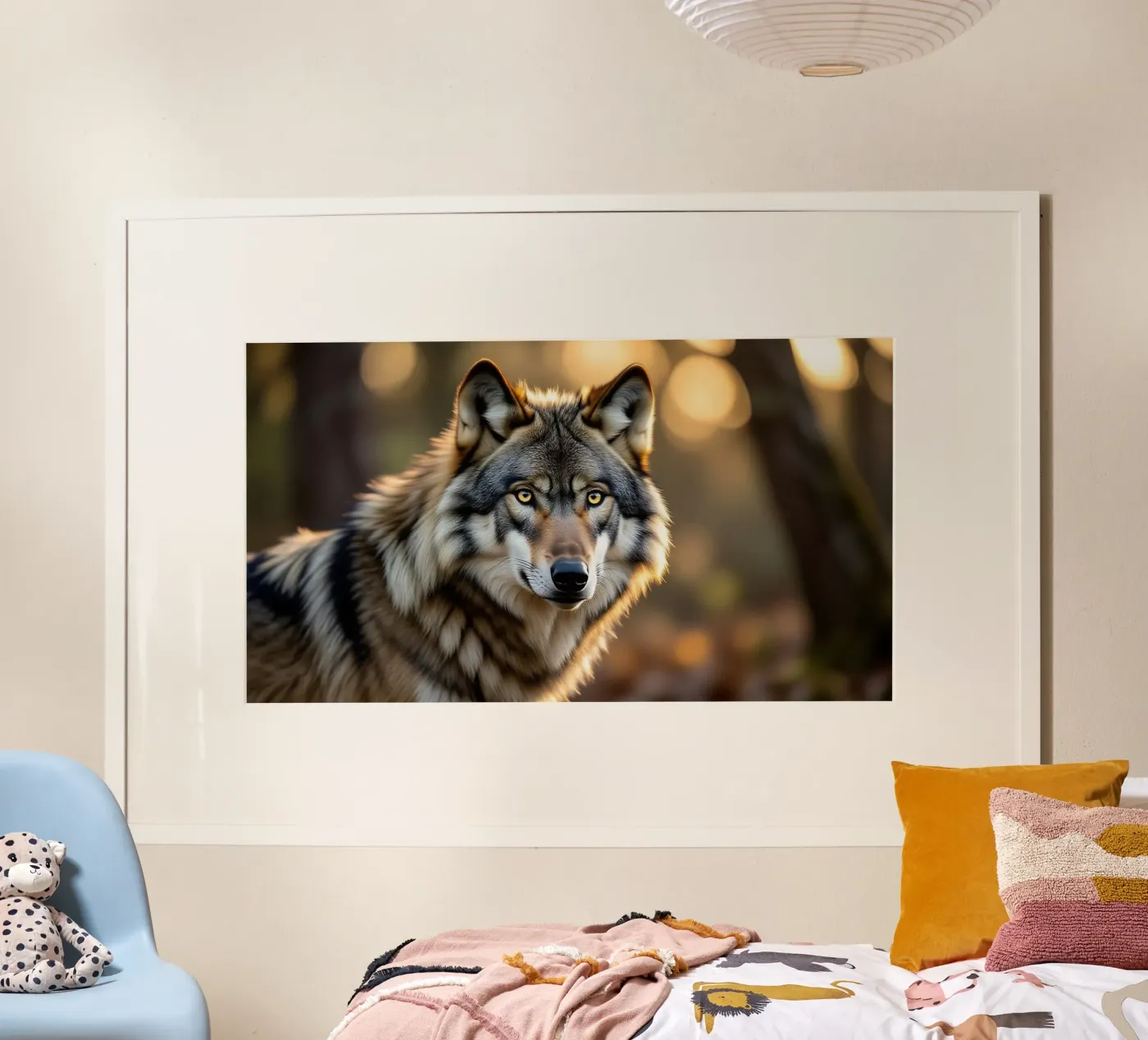 Iberischer Wolf Poster von Wild Beauty
