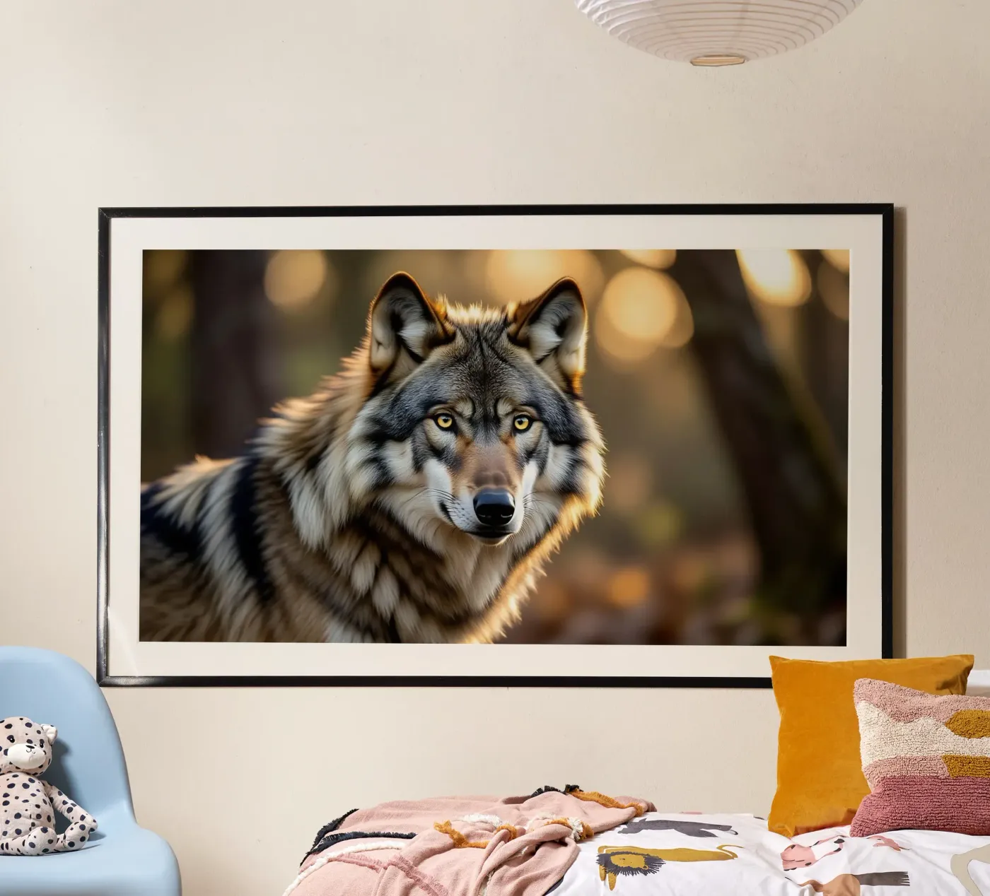 Iberischer Wolf Poster von Wild Beauty