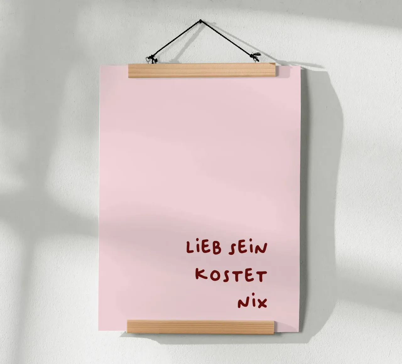 Lieb sein poster da CSK DESIGN