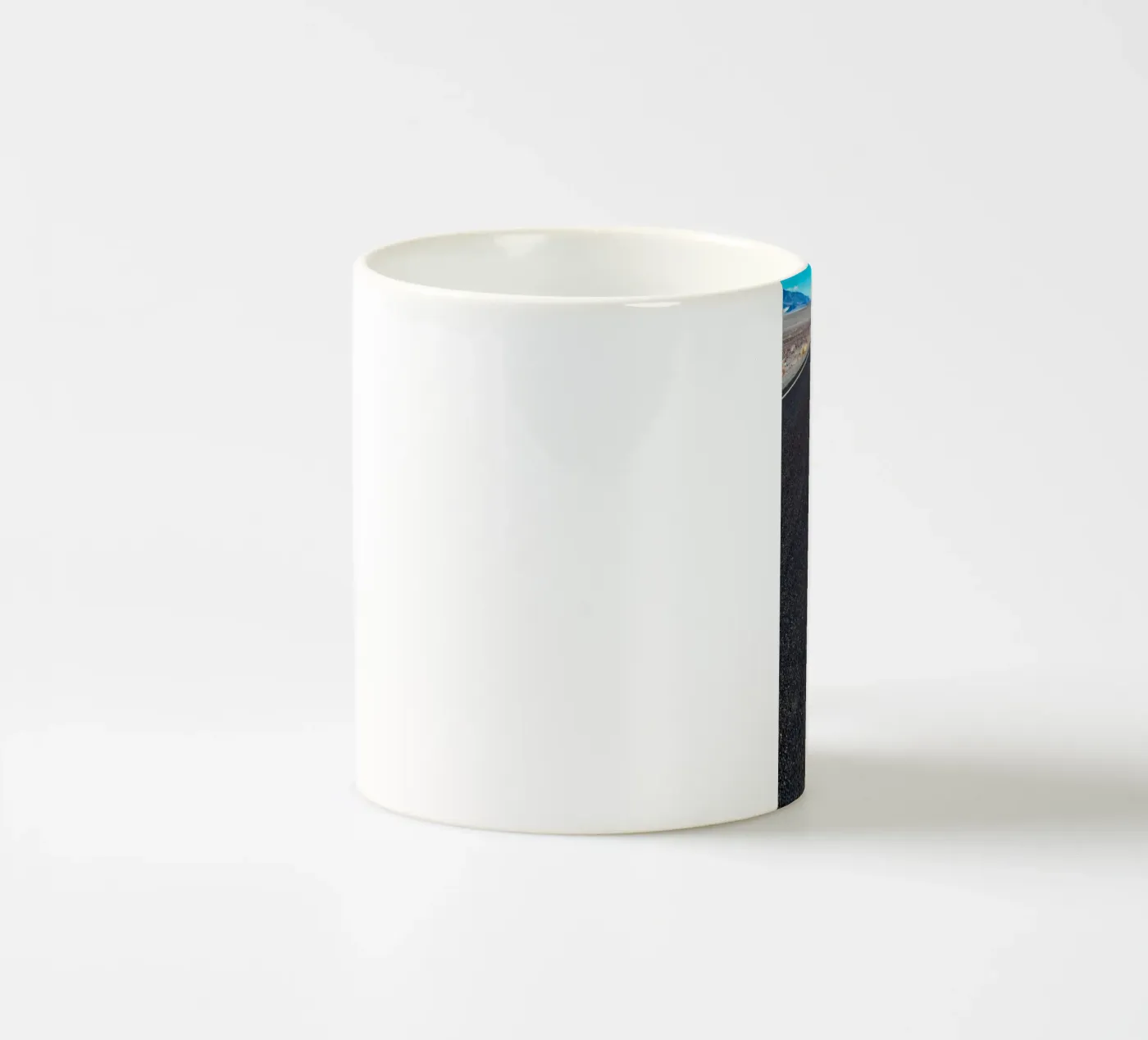 Endless road ceramic mug by anderm