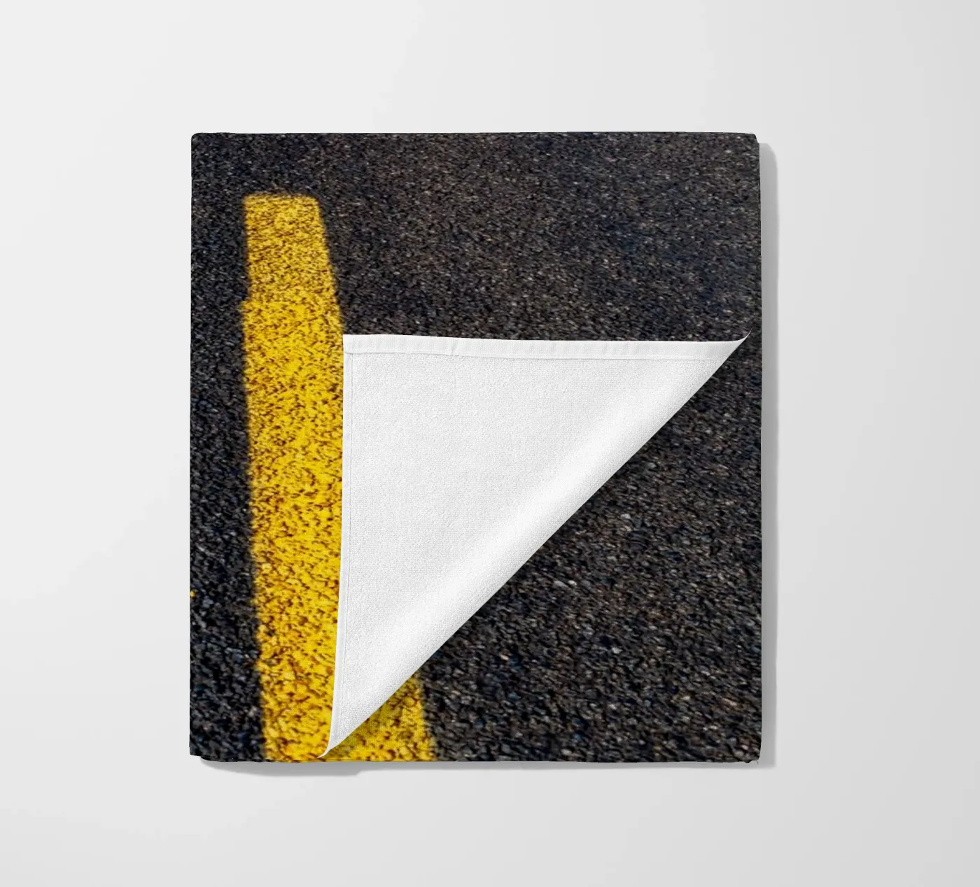 Endless road beach towel by anderm