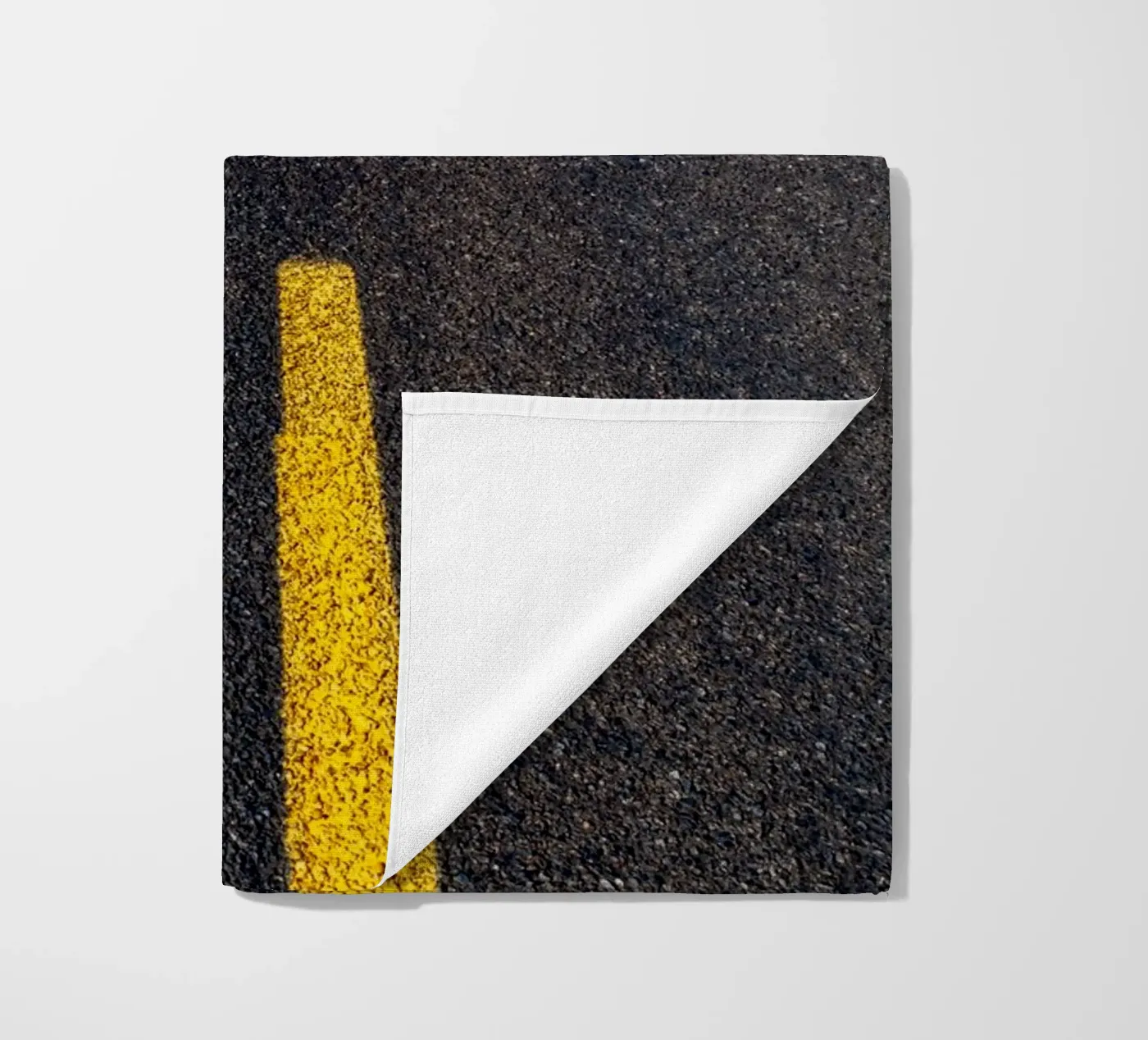 Endless road beach towel by anderm