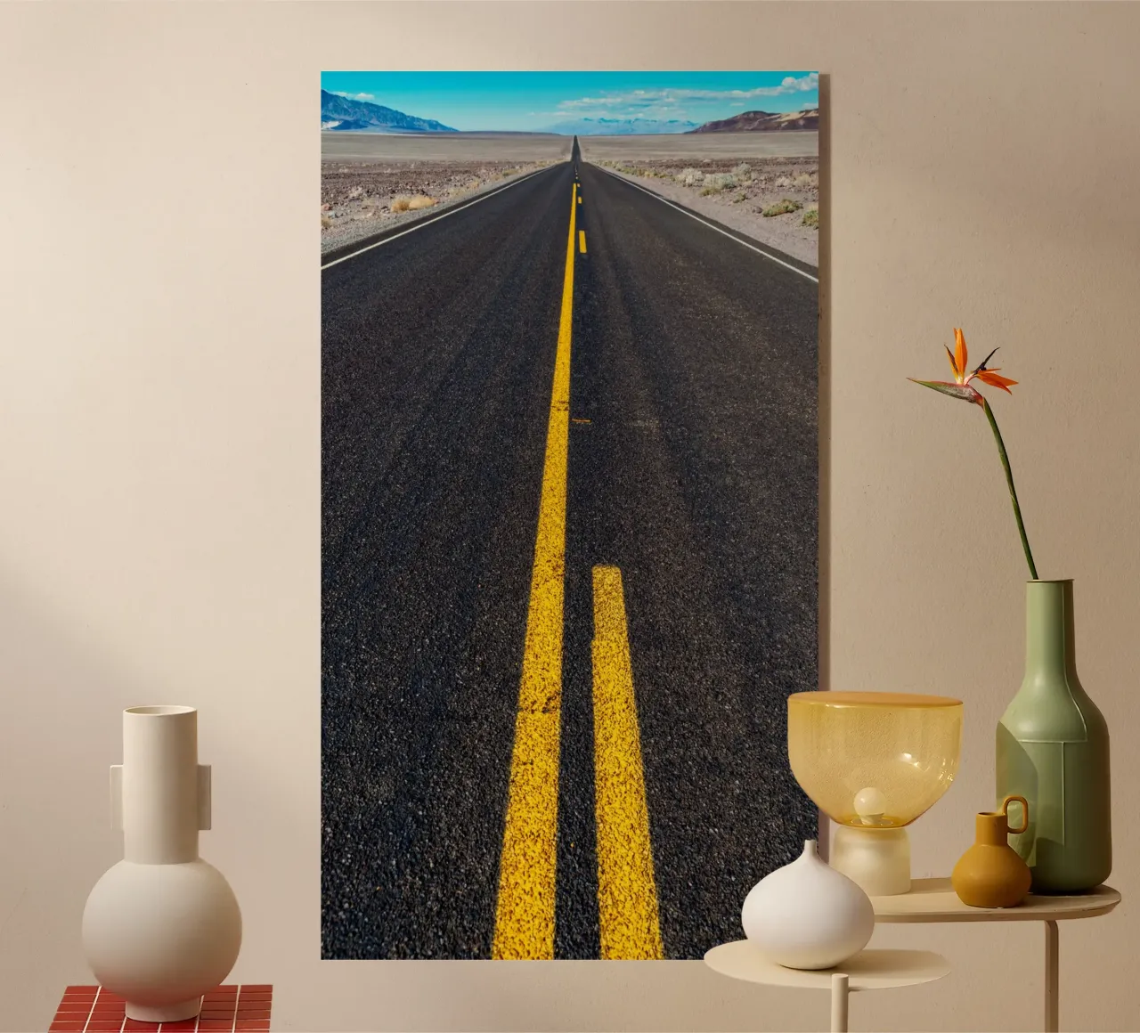 Endless road acrylic glass by anderm