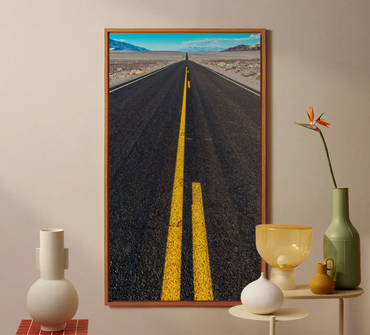 Endless road alluminio dibond da anderm