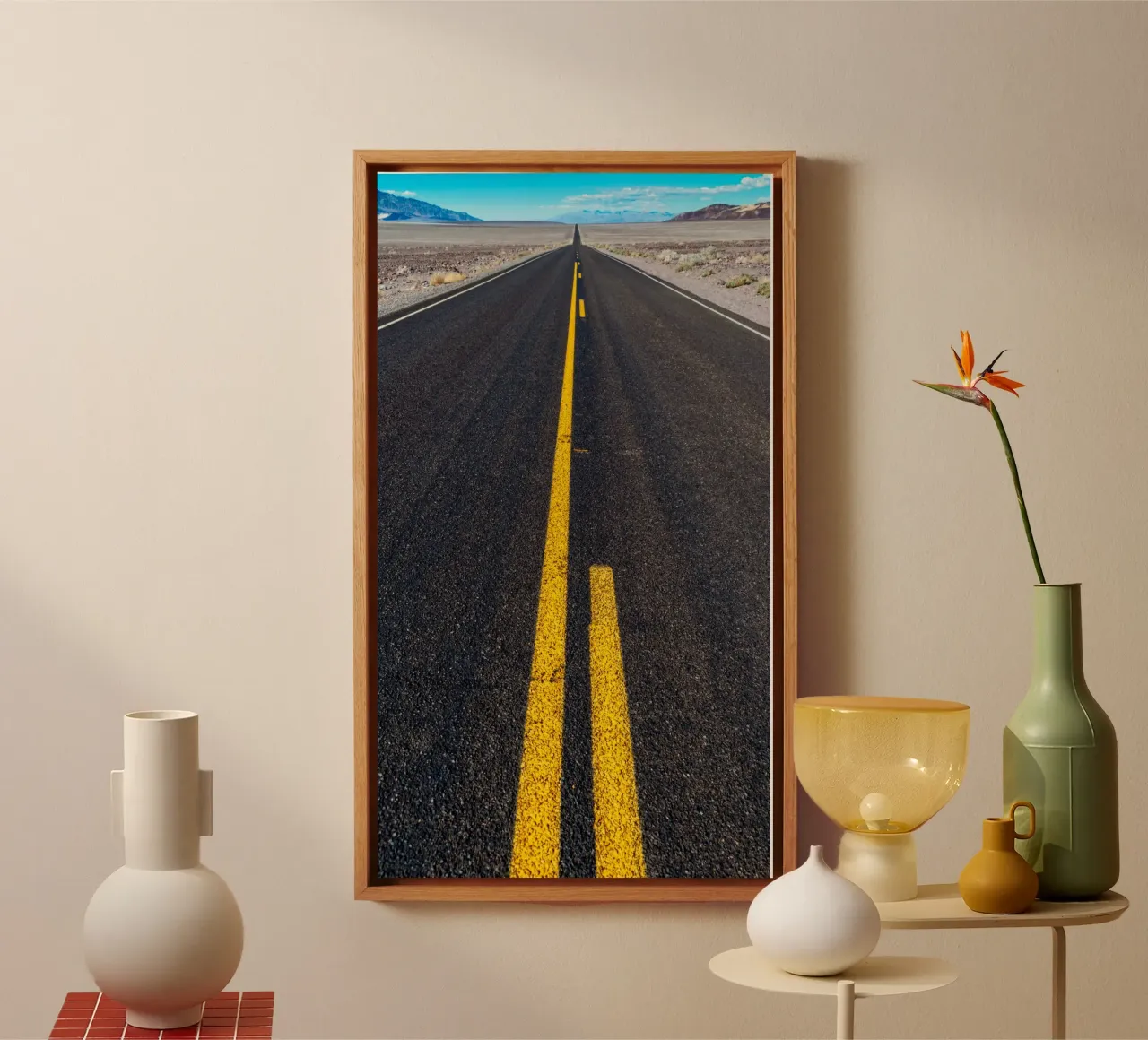 Endless road canvas by anderm