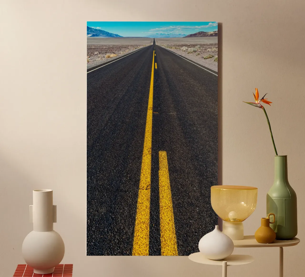 Endless road canvas by anderm