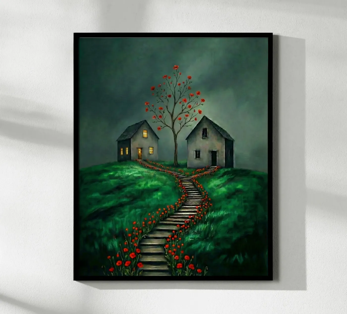 Retour à la maison poster de vincenzomarzocchiartist