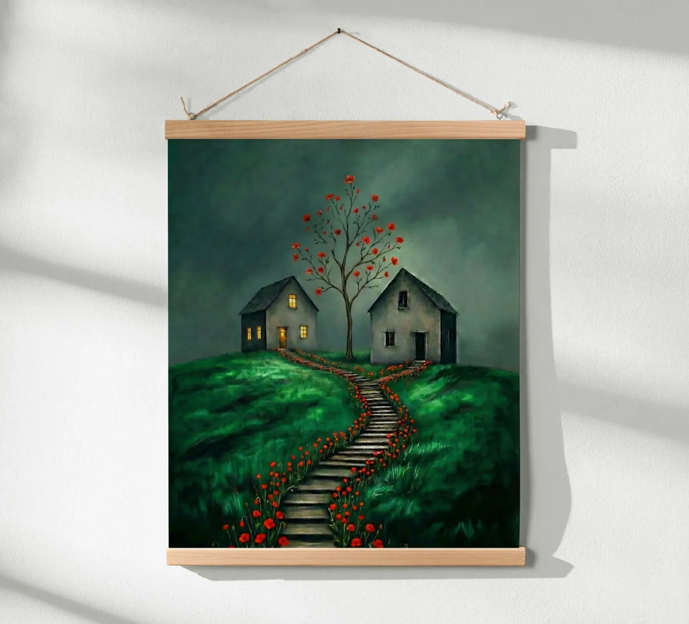 Retour à la maison poster de vincenzomarzocchiartist