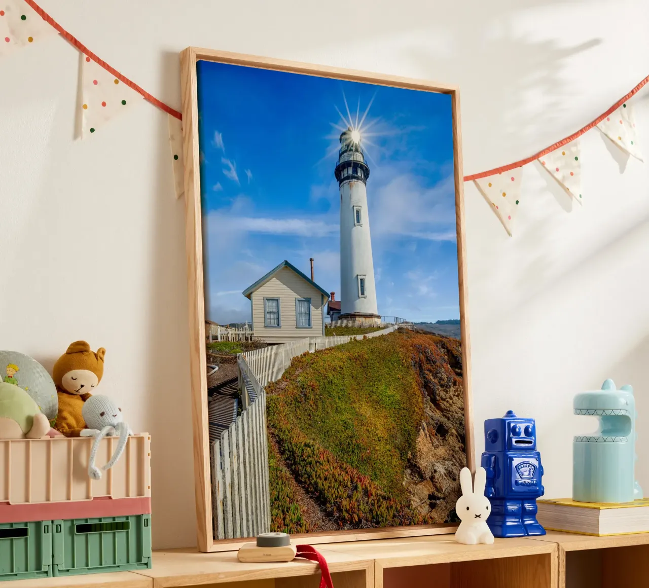 Pigeon Point Lighthouse canvas by anderm