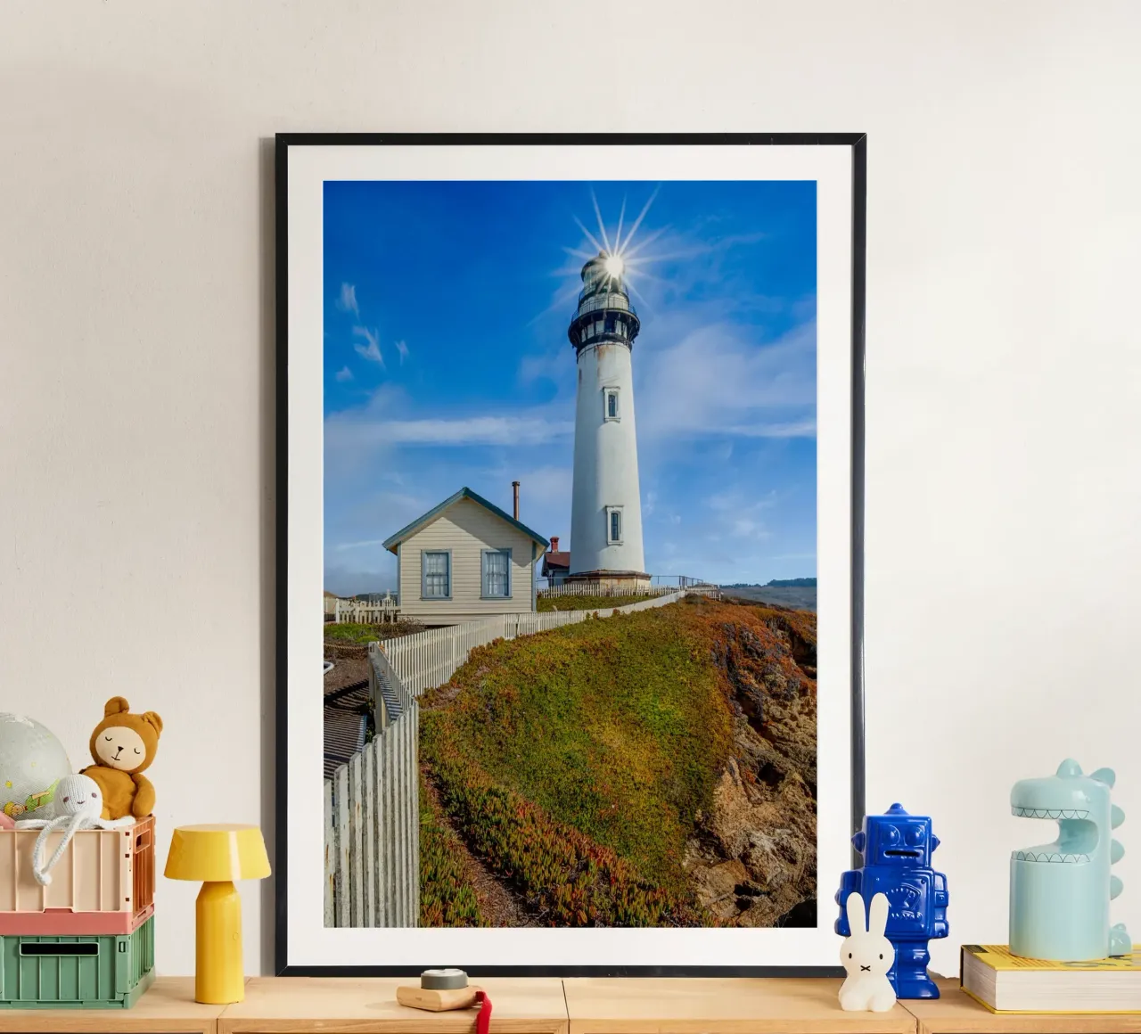 Pigeon Point Lighthouse carta hahnemühle da anderm