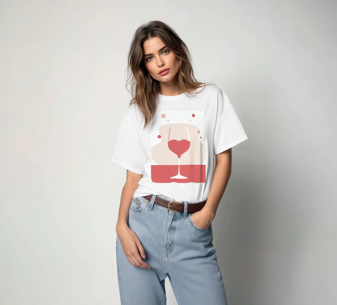 A Sip of Reflection t-shirt da Soleil Basque