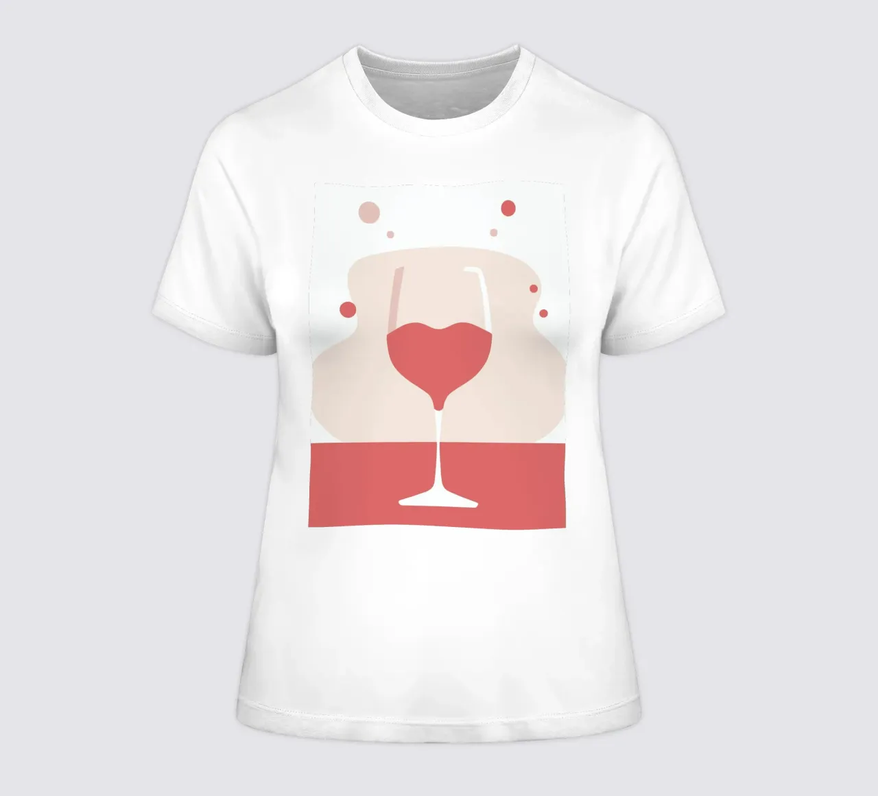 A Sip of Reflection t-shirt da donna da Soleil Basque
