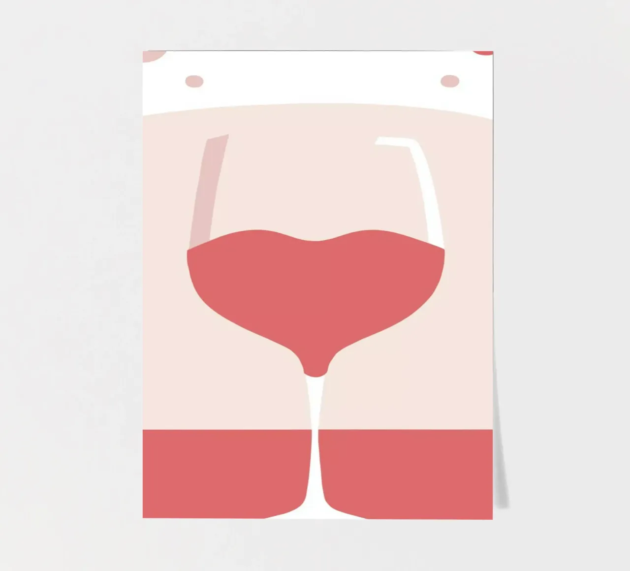 A Sip of Reflection Stickerbogen von Soleil Basque