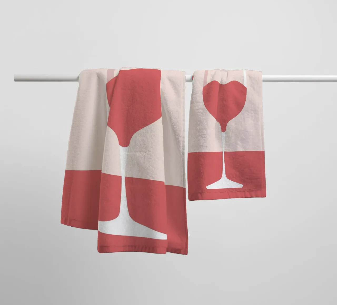 A Sip of Reflection Handtuch von Soleil Basque