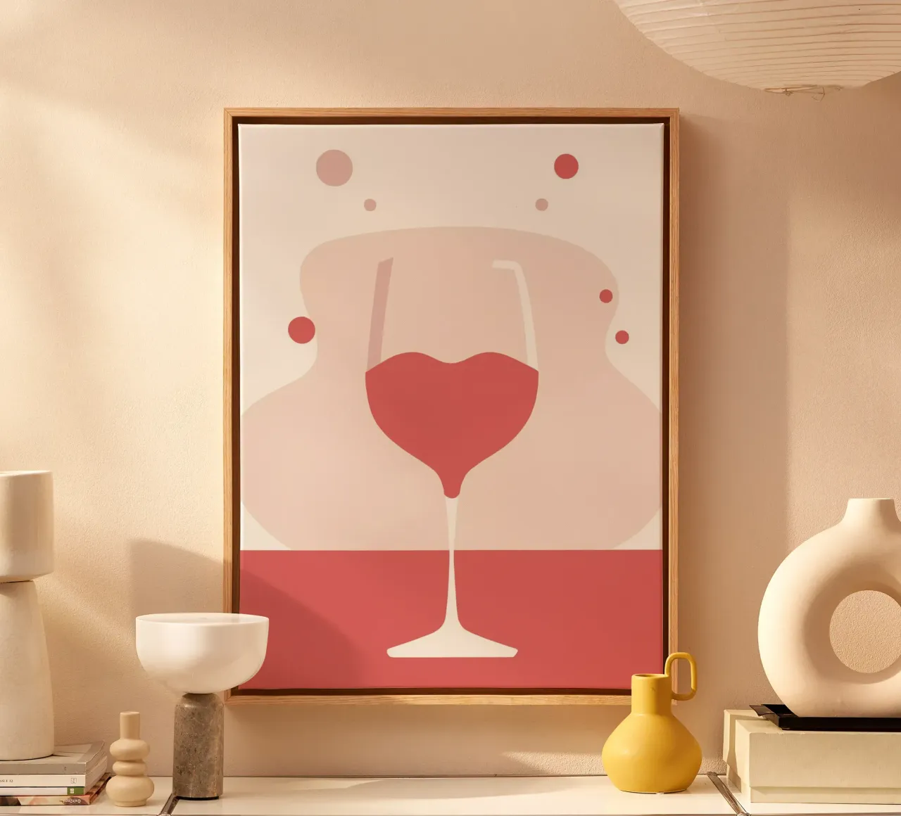 A Sip of Reflection tela da Soleil Basque