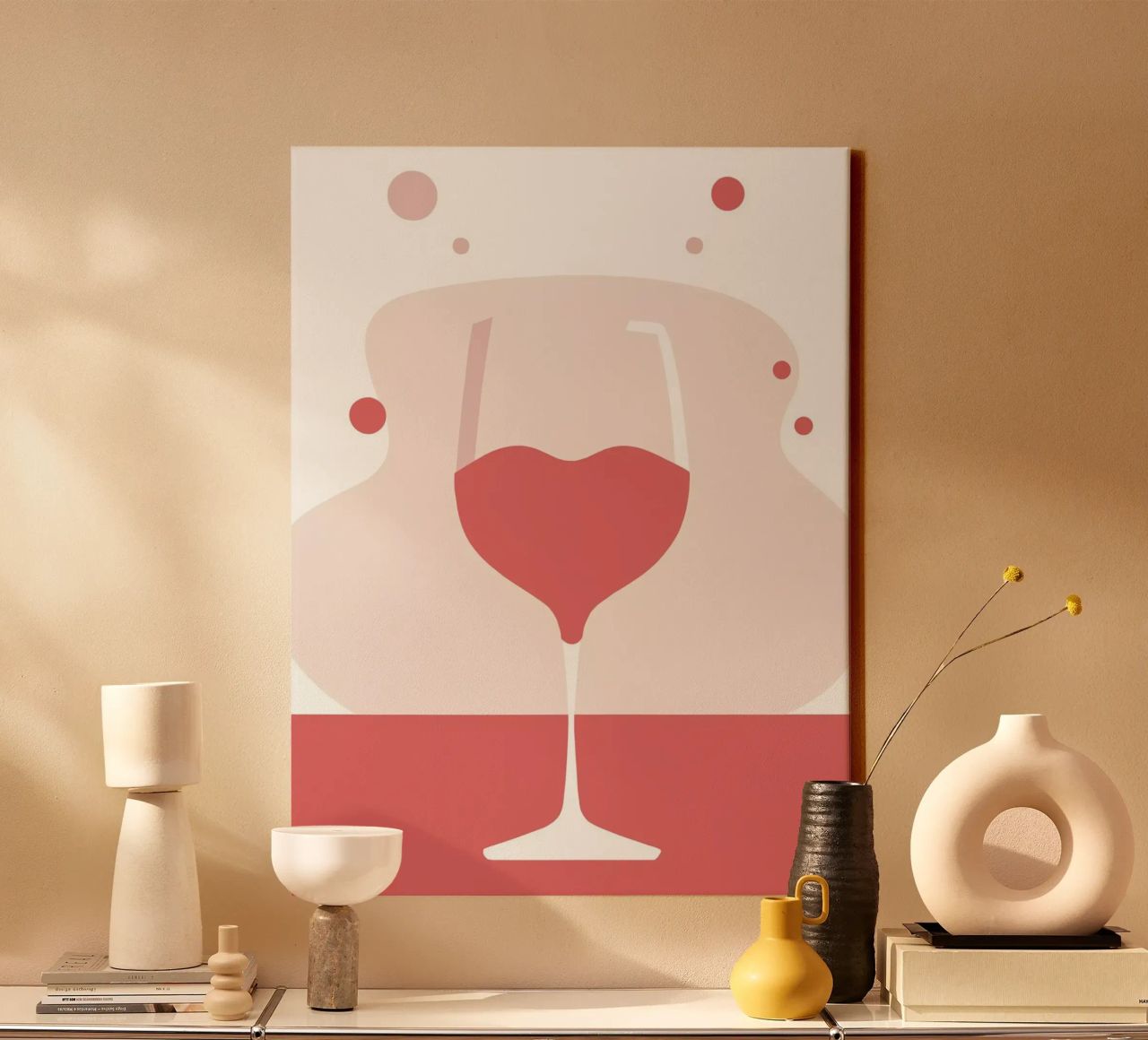 A Sip of Reflection canvas by Soleil Basque